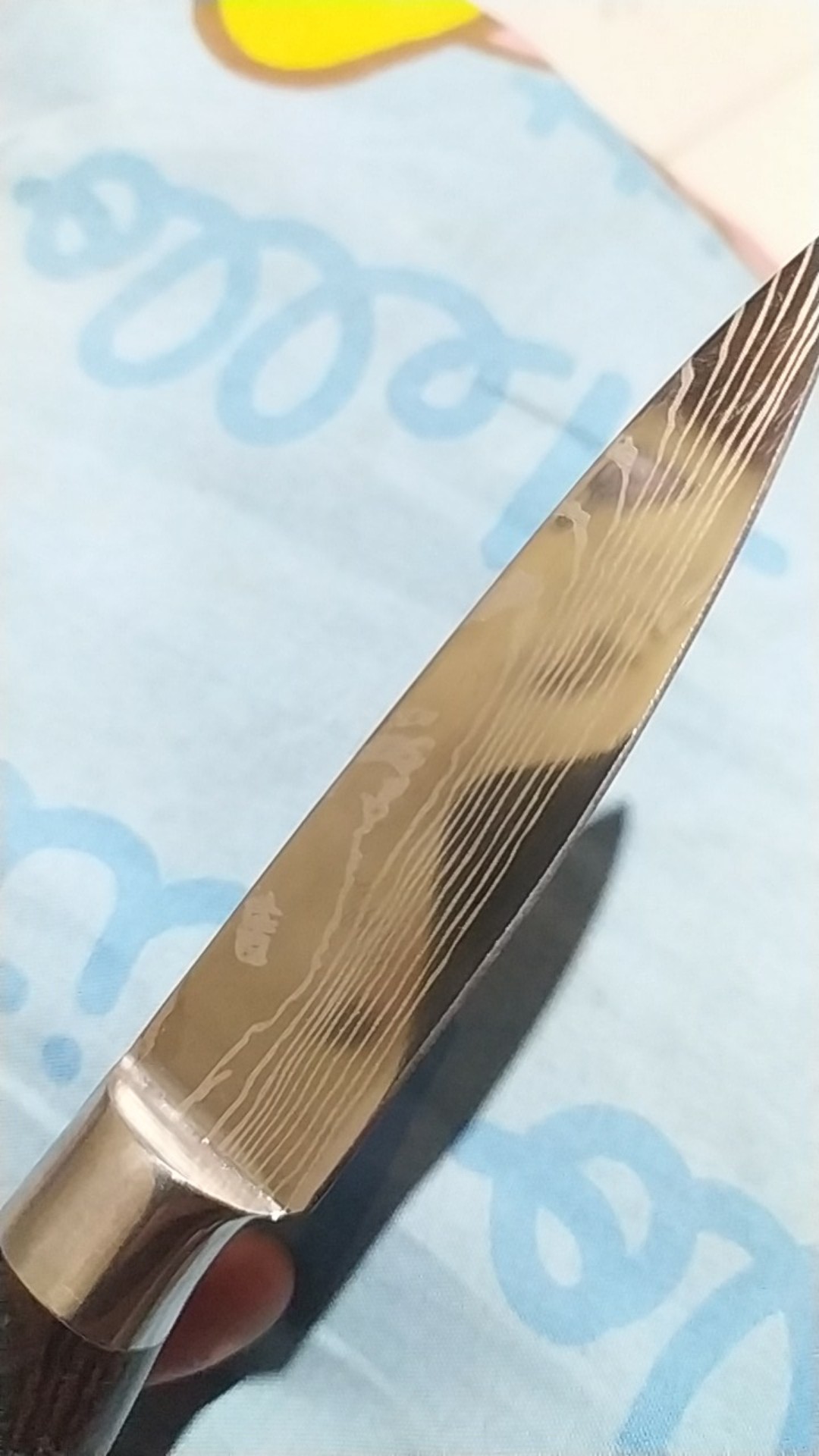 Pisau Paring Knife Kulit Dapur Chef Damascus Pattern 3.5 Inch