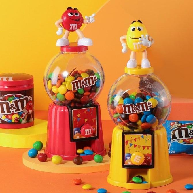 

New M&M Milk Chocolate Machine Candy Dispenser