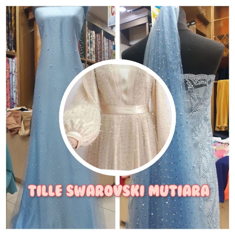 TILE SWAROVSKI/TILE MUTIARA/TILE SWAROVSKI MUTIARA/TILE PEARL/TILE NATASHA