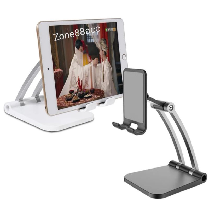 Holder Phone HD Smartphone Handphone Stand Standing meja dudukan ponsel HP Putar 360 lipat