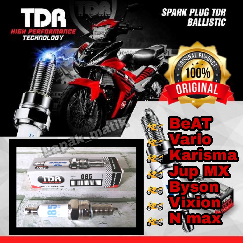 Busi Racing TDR KARISMA BEAT BLADE VARIO SCOOPY PCX AEROX NMAX VIXION VERSA FU THUNDER