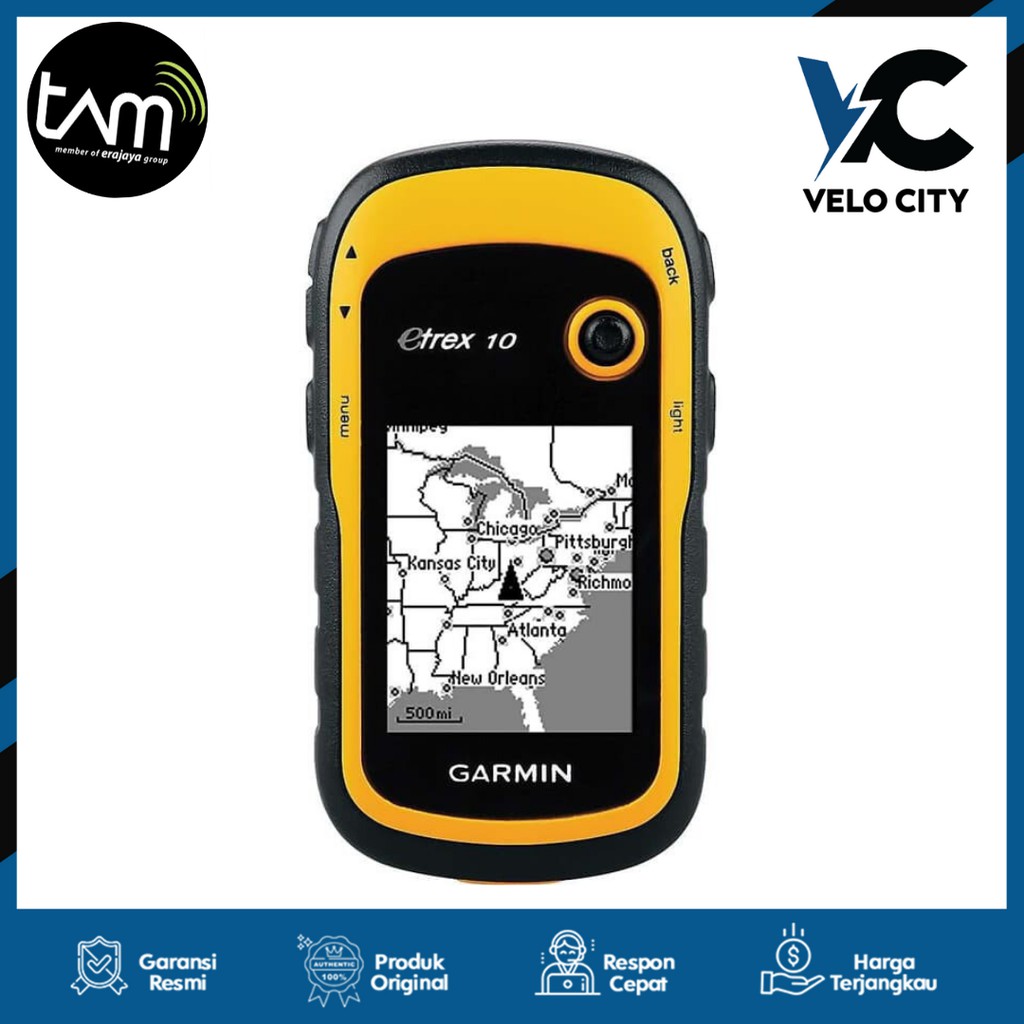GARMIN ETREX 10    GPS ORIGINAL GARANSI TAM 1 TAHUN | Shopee Indonesia