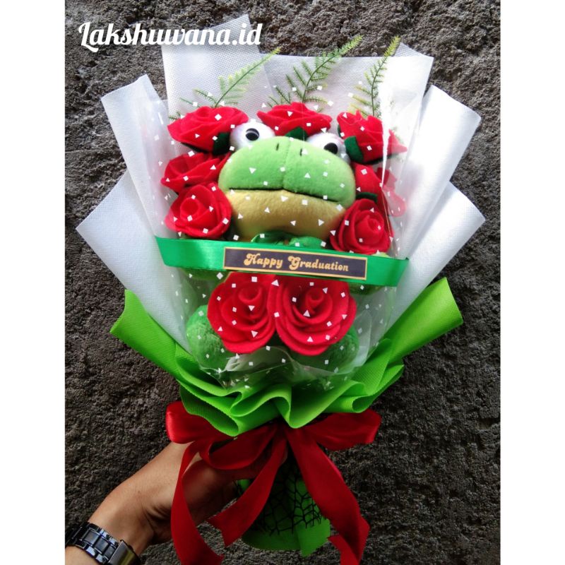 Buket Keropi / Buket Boneka Keropi / Keropi