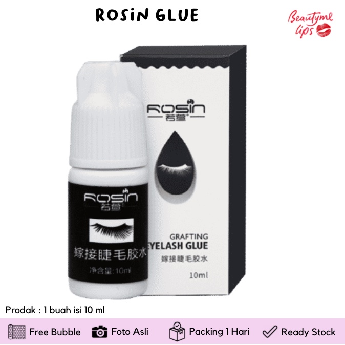 TANPA PERIH ROSIN BOX HITAM Glue Lem Bulu Mata Low Odor Non Irritating