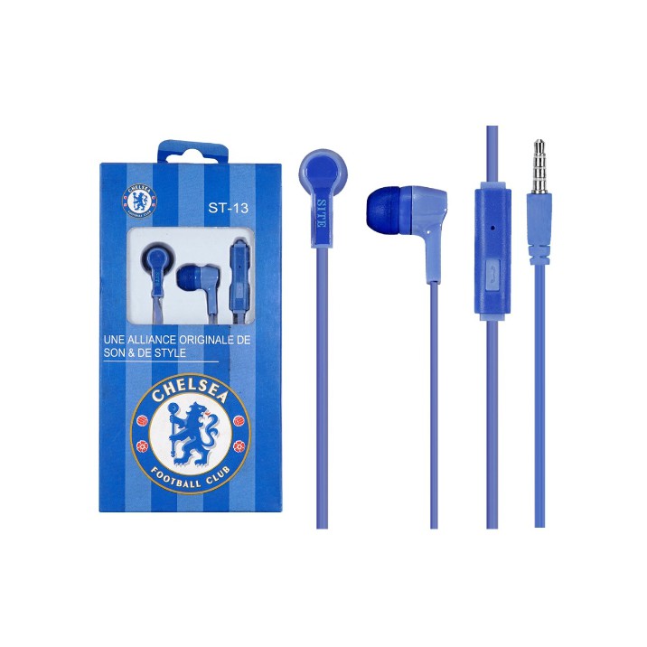 Earphone With Mic Microphone Club Bola