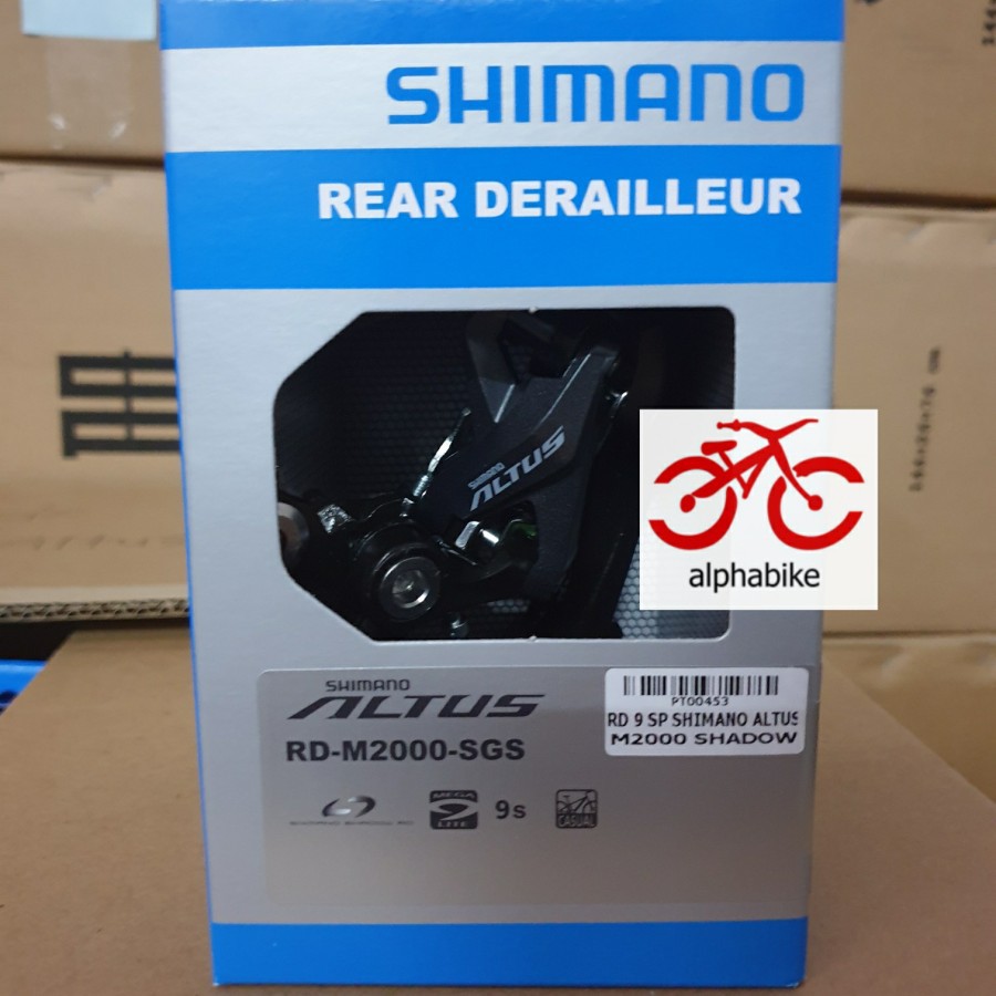 REAR DERAILLEUR RD SHIMANO ALTUS 9 SPEED M2000 9SPEED M-2000
