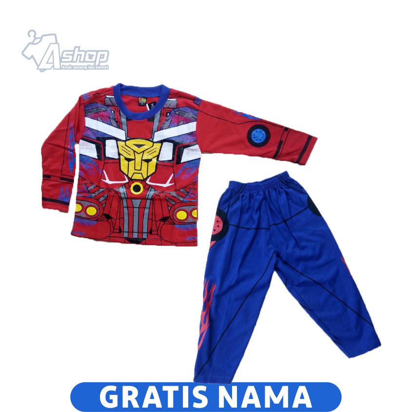 Baju Anak Transformers