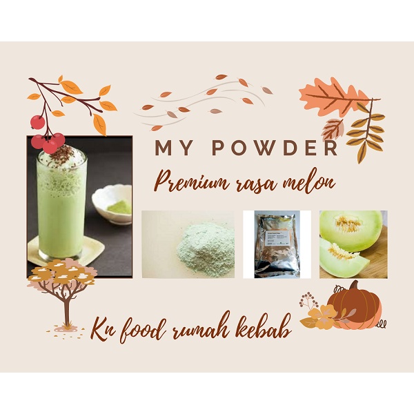 

Premium Powder Rasa Melon - Powder Premium Rasa Melon-1Kg.