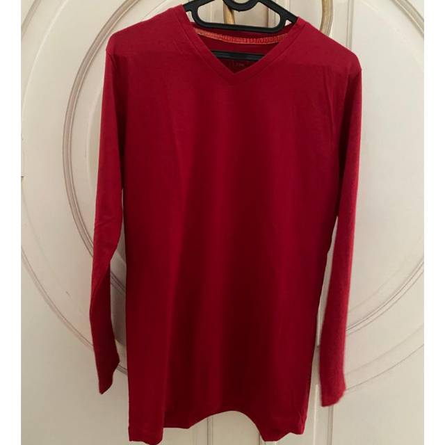 Kaos Lengan panjang wanita second / preloved merek T-Zone size XL