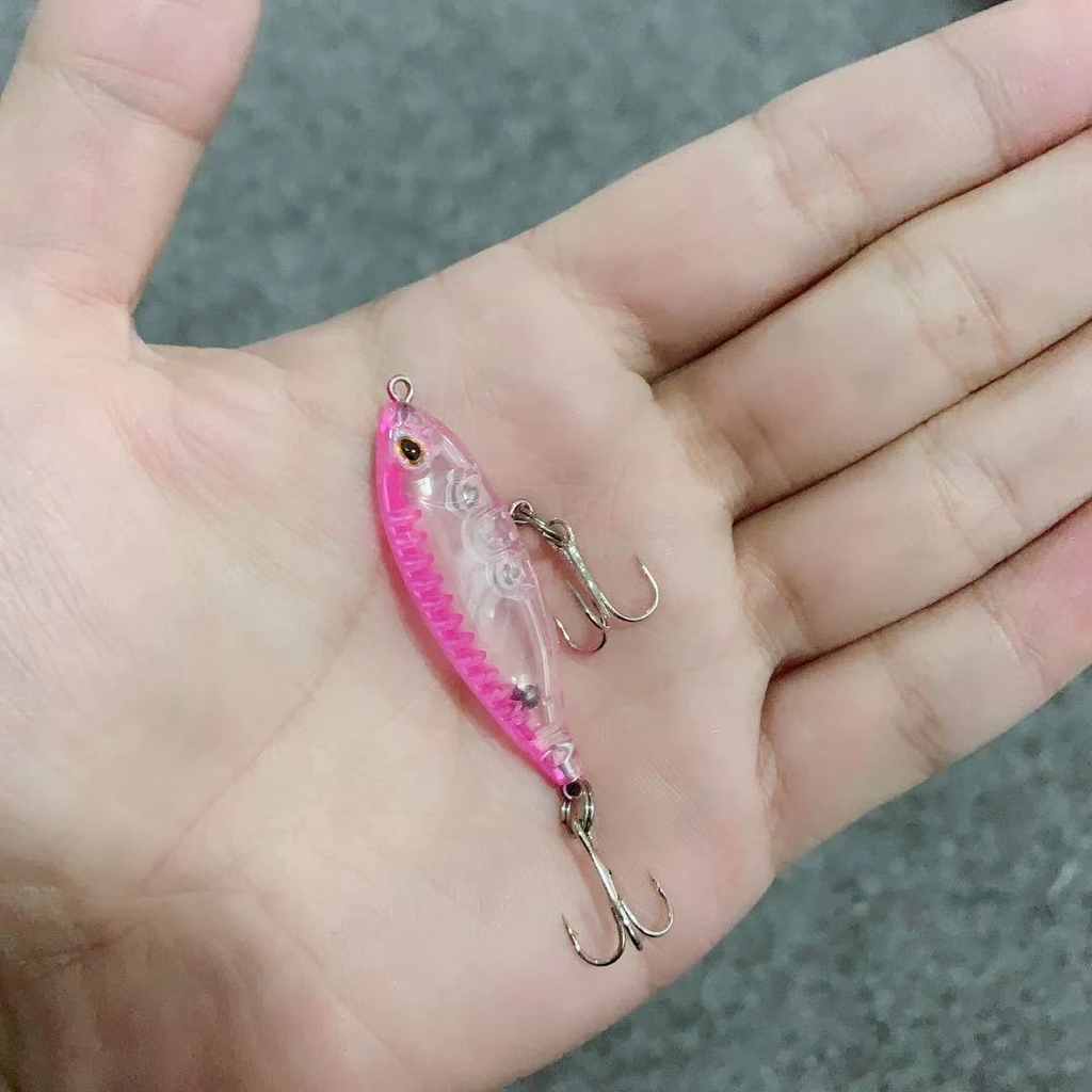 Shengyao 1Pcs New Floating Mini Pencil Umpan Pancing Swimbait 4.5cm/3.3g Minnow Fishing Lure Ikan Bass Wobbler Kail Memancing Bait Tackle