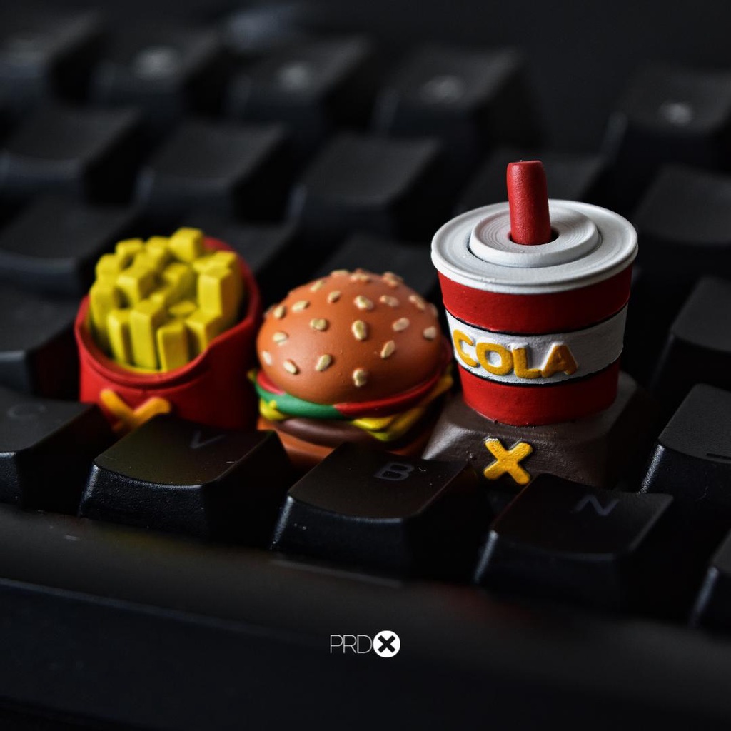 PRDX Artisan Fast Food Collection - Keycaps