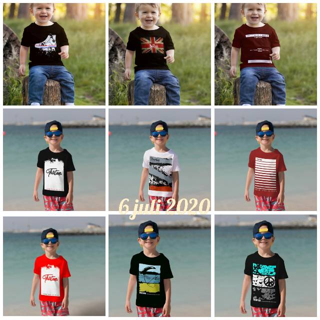 Kaos Distro Anak Usia 2-7 THN THIRTEEN-6