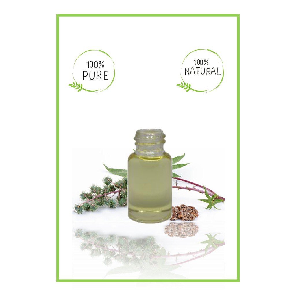 Pure Castor Oil / Minyak Jarak Murni 30ml Carrier Oil
