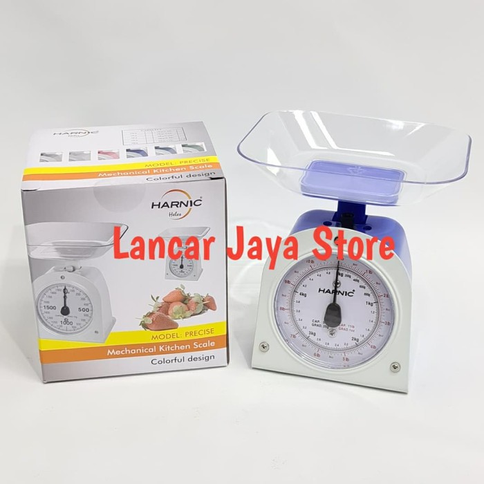 Timbangan Manual Harnic / Heles Precise Blue 5Kg Timbangan Kue Heles