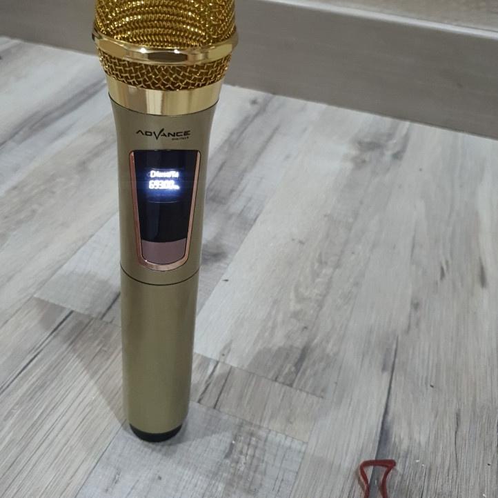 ➶ MIC WIRELESS /MIK WERLES /MIC KARAOKE TANPA KABEL ADVANCE GOLD EDITION 103 ♘