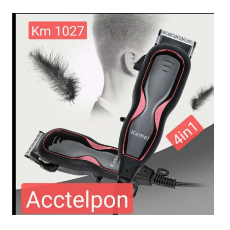 Mesin Alat Cukur Rambut Kemei KM-1027 Electrik Hair Clipper