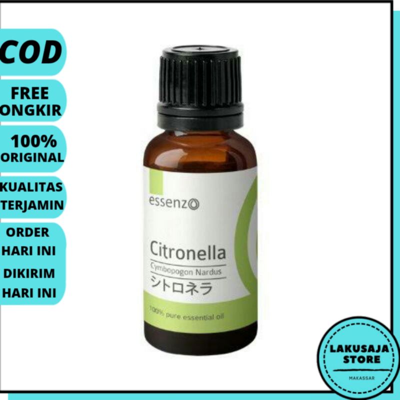 Essenzo Citronella Essential Oil 10ml (redakan rematik) terbaru makassar