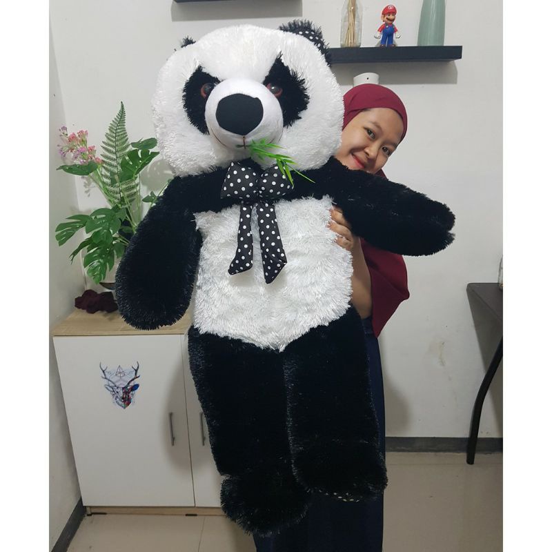 0Boneka Panda Jumbo Beruang Jumbo