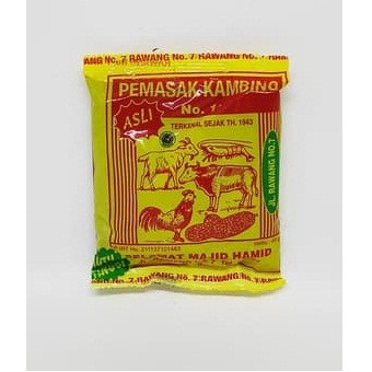 

Bumbu Instan Pemasak Kambing 50 gram