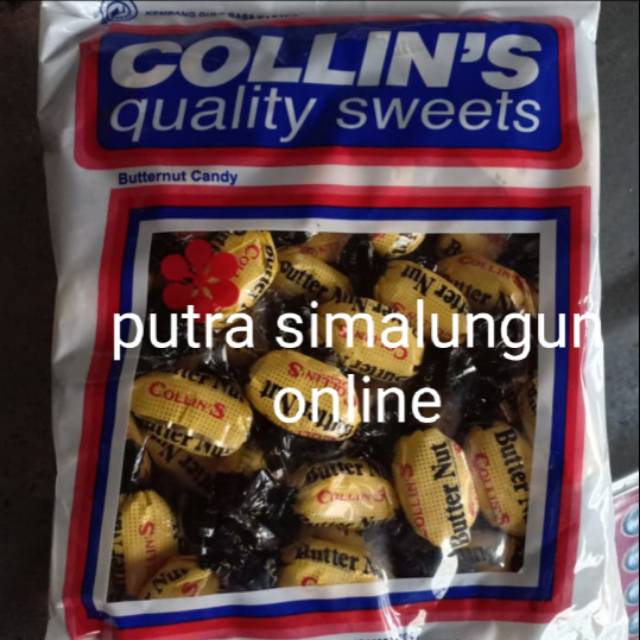 

PERMEN COLLINS butter nut 1 bks