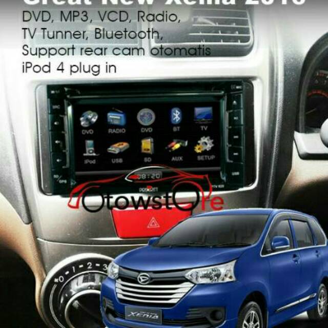 Head Unit Double Din android Great New Xenia 2016 keatas