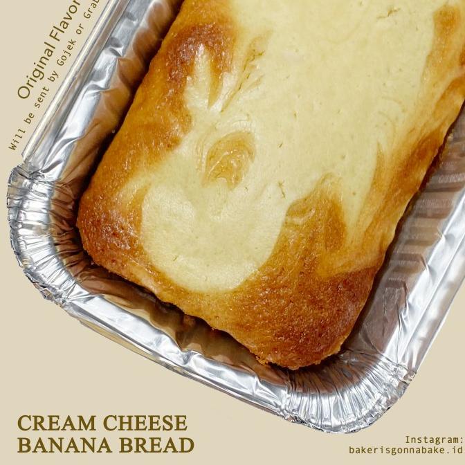 

(BISA COD) Cream cheese banana bread (Original Flavor)