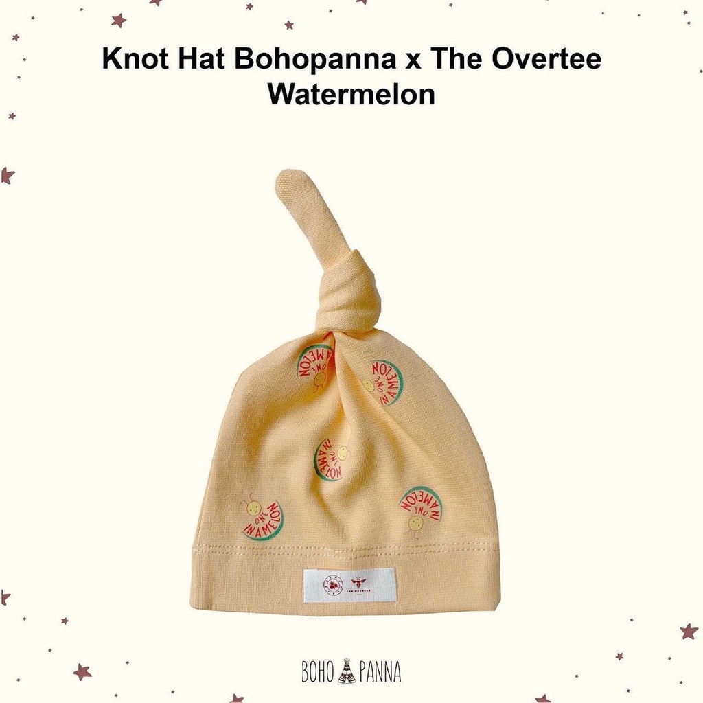 BOHOPANNA KNOT HAT X THE OVERTEE TOPI BAYI / TOPI BAYI