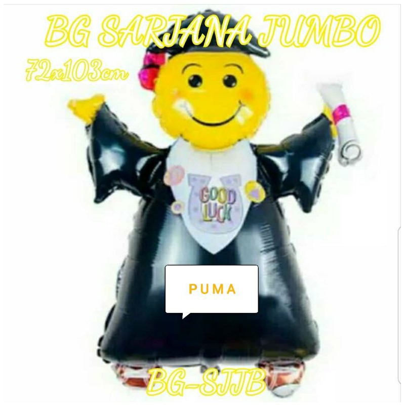 balon karakter sarjana Jumbo