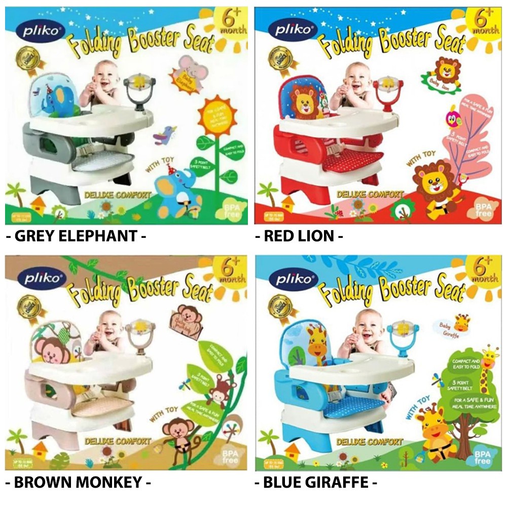 Pliko Booster Seat With Toy Kursi Makan Bayi - PK8216