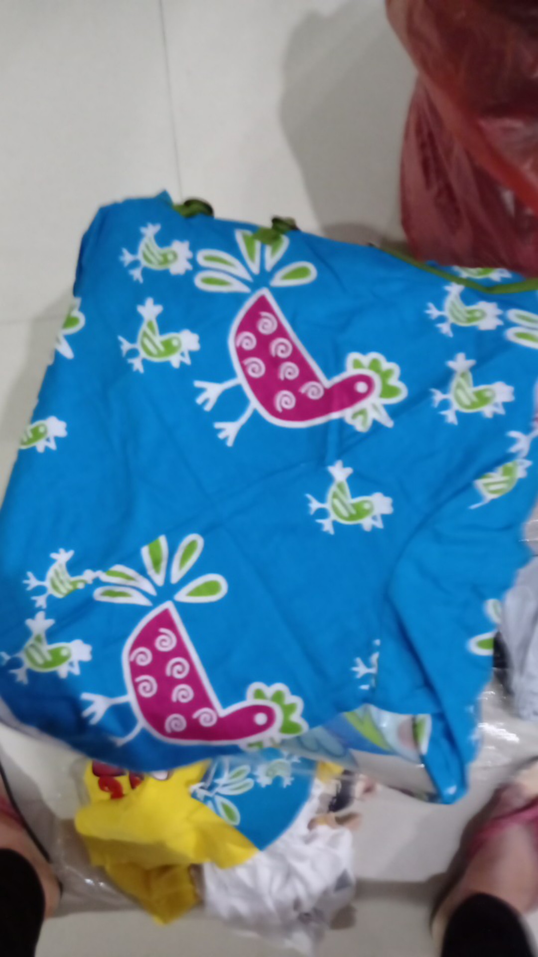 Blouse Batik Wanita Atasan Motif Ayam Warna Tosca  Size  S-m-l-xl-xxl-3l-4l-5l-