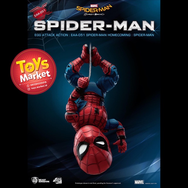 Beast Kingdom Egg Attack Action EAA-051 - Spider-Man Homecoming