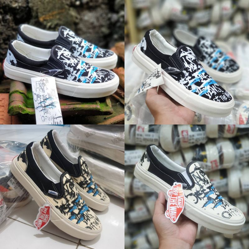 SEPATU VANS SLIP ON TUNA UNISEX SIZE  36-43