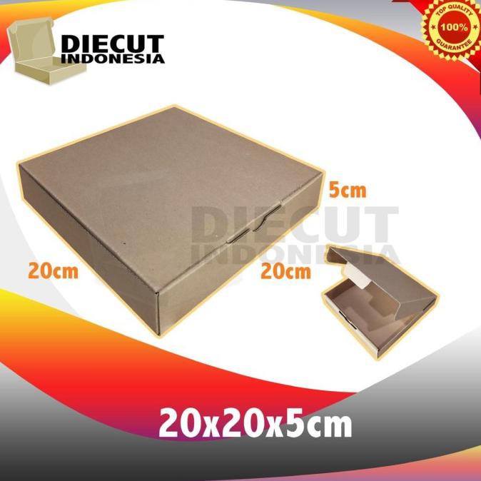 

5Fr6Dty- Kardus Box Pizza Karton Diecut Uk 20X20X5 7Tttyr6-