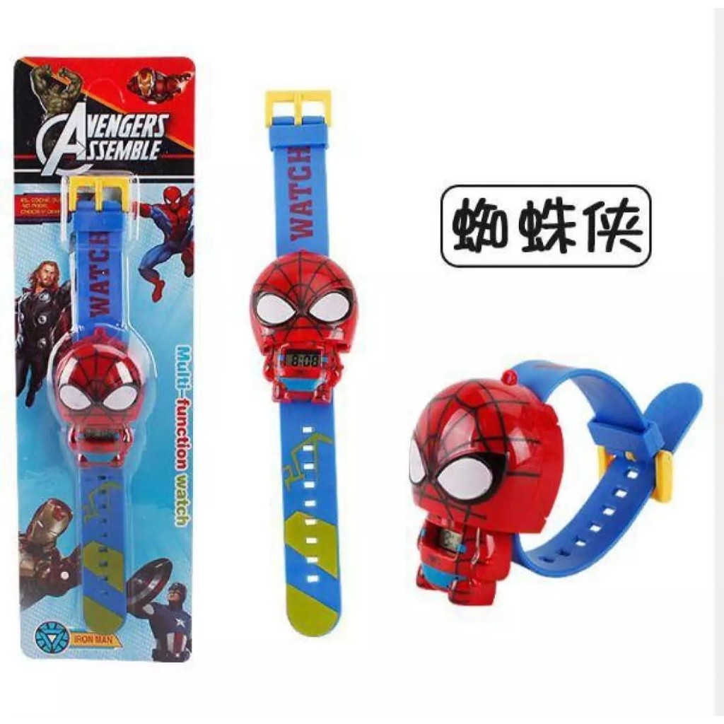 Jam tangan anak karakter robot super hero