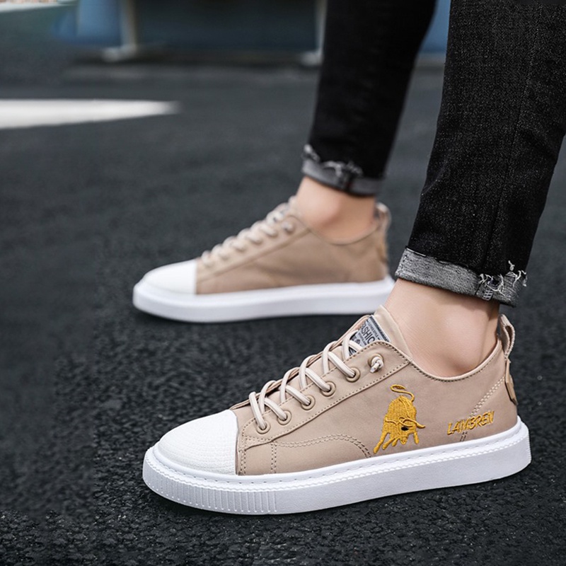 Mainland Sepatu Sneakers Pria Kasual Import Trendy KSC403