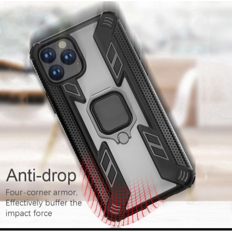 Bumper armor anti shock case hardcase iphone 11pro / 11 promex