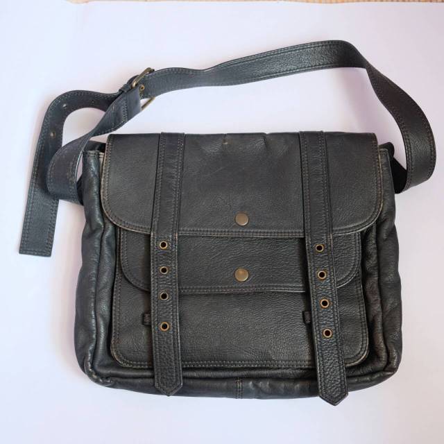 Unbrand Messenger Bag Genuine Leather