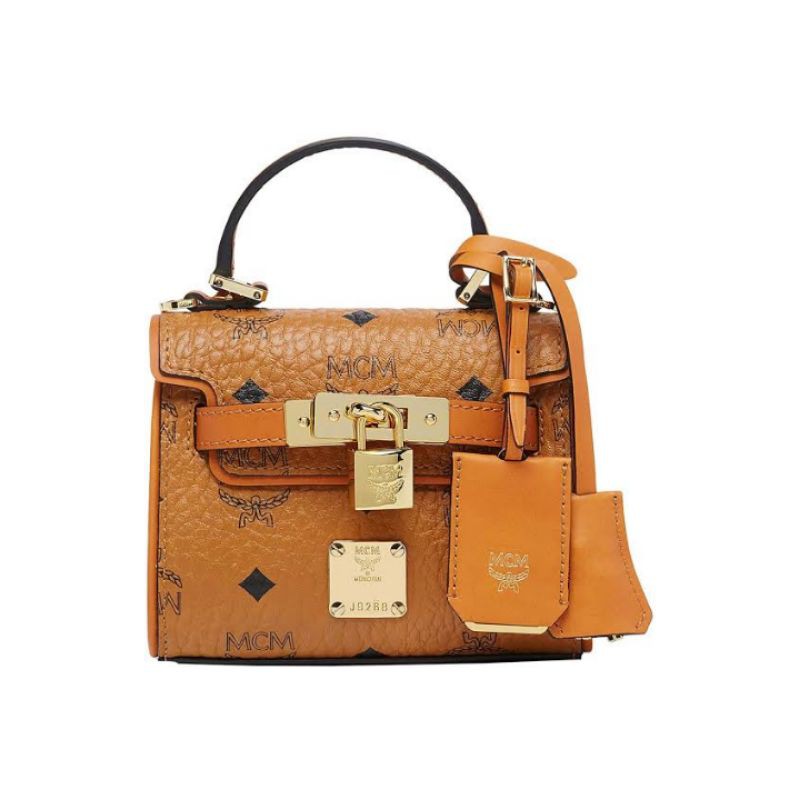 MCM Heritage Satchel bag 100% ORI