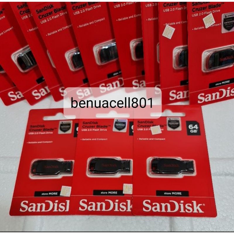 Flashdisk Sandisk  FD Sandisk 64 GB original