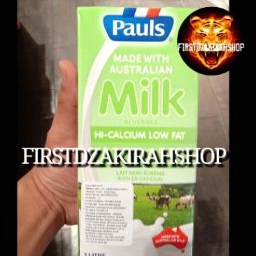 

Pauls milk hi calcium low fat 1L
