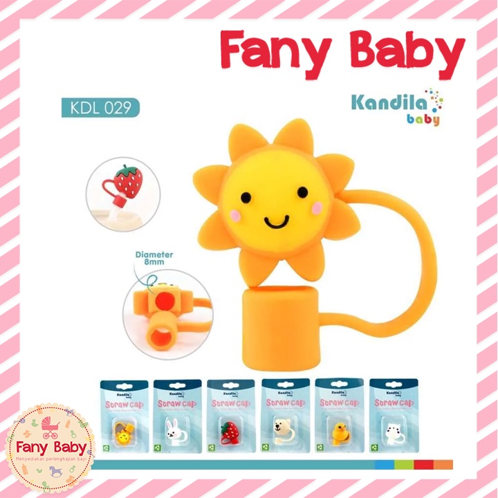 KANDILA BABY STRAW CAP / TUTUP SEDOTAN SILIKON