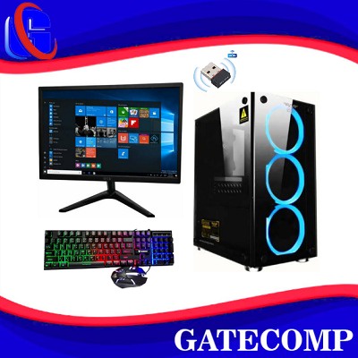 PC Gaming Lengkap i3 10100F / VGA 1030 2GB / Ram 8GB / SSD / LED 19