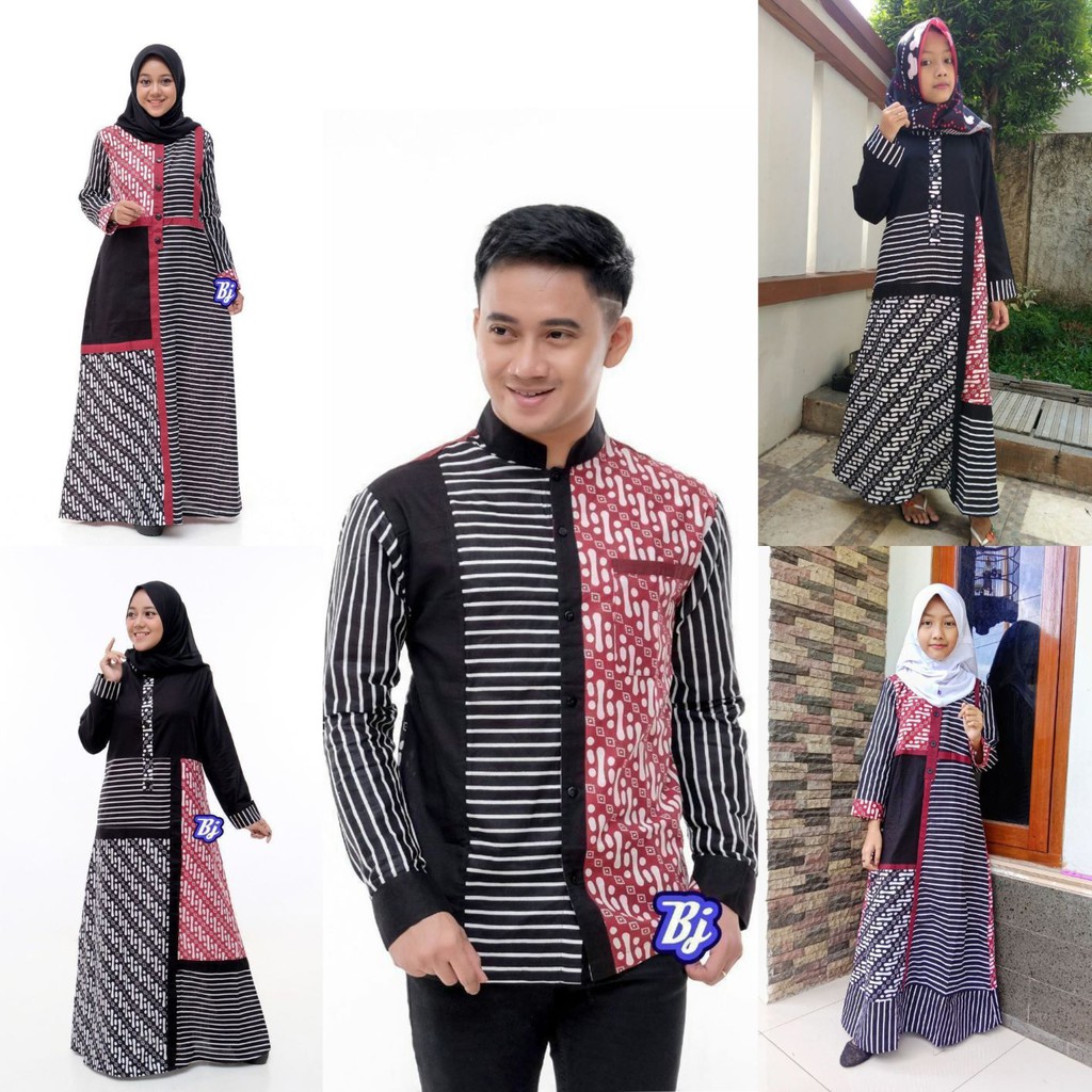 Batik Couple | Batik Couple Modern | Couple Batik | Gamis | Batik Couple Gamis