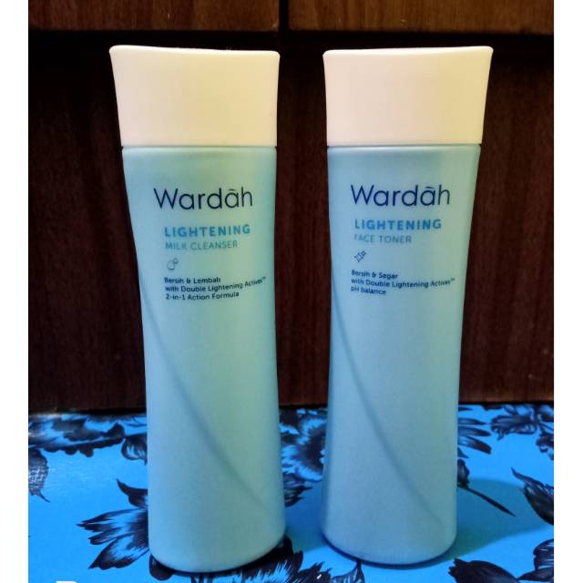 WARDAH Milk Cleanser dan Face Toner