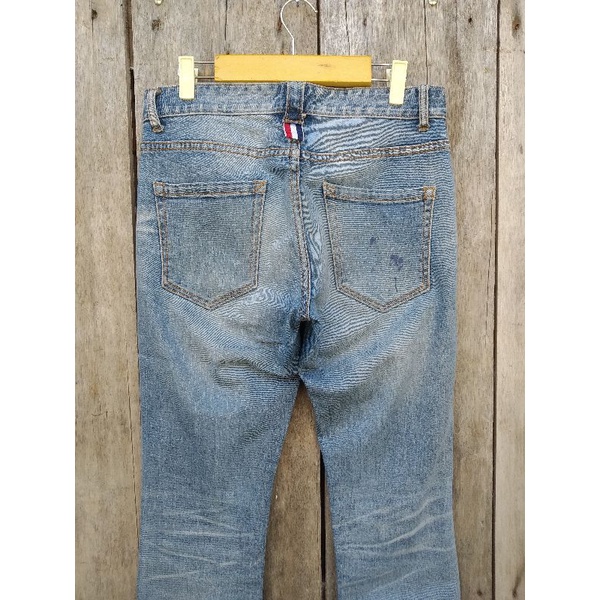 thom browne skinny jeans bluewash size 30 second preloved