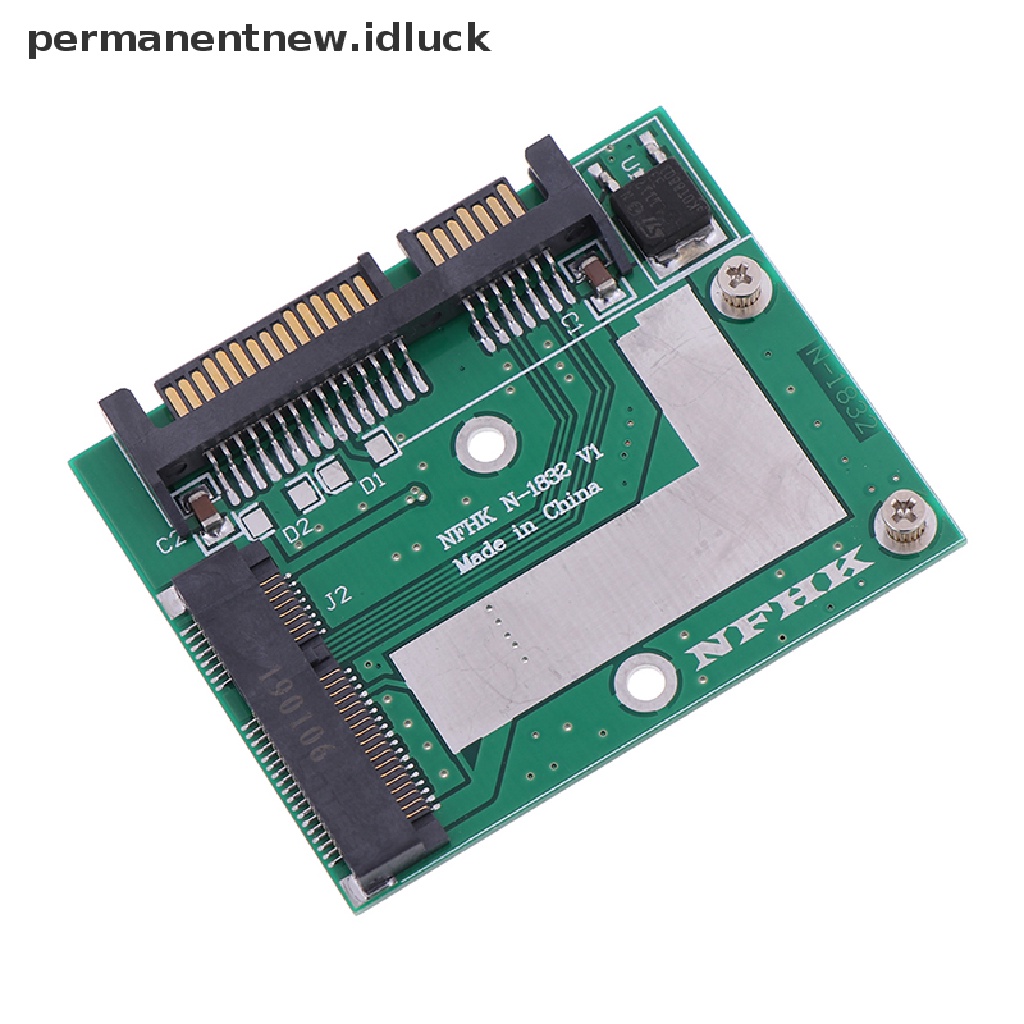 Papan Modul adapter converter card mSATA ssd to 2.5 '' SATA 6.0gps