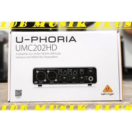 Soundcard BEHRINGER UMC202HD / UMC 202HD / UMC 202 HD ORIGINAL