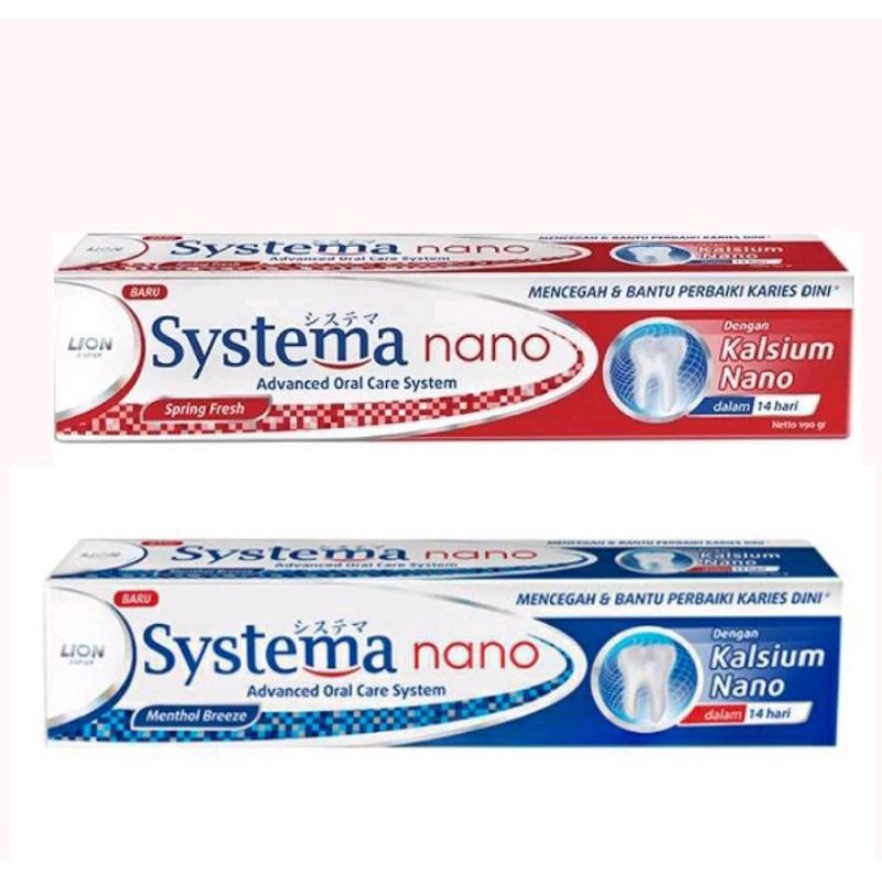 Pasta Gigi / Odol Systema Nano 190gr