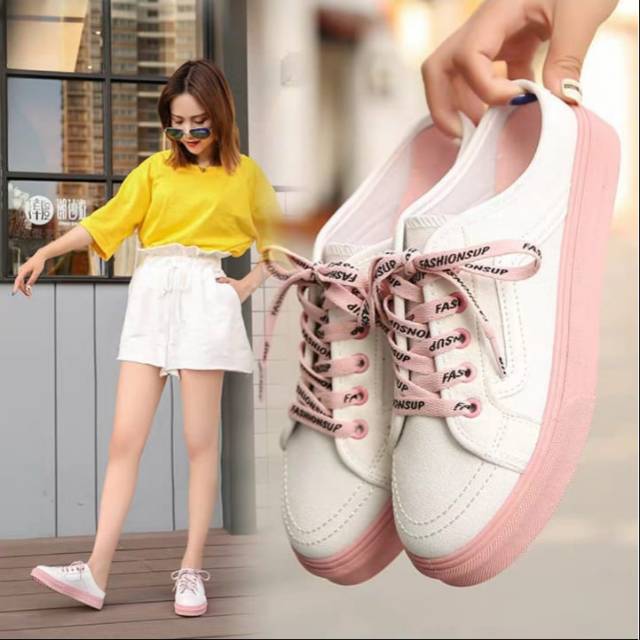 A06 Sepatu Wanita Sneaker Casual Malone