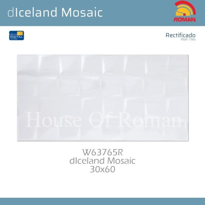 KERAMIK LANTAI ROMAN KERAMIK dIceland Mosaic 30x60R W63765R (ROMAN House of Roman)